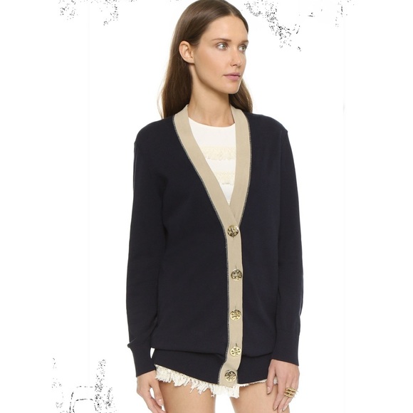 tory burch simone cardigan